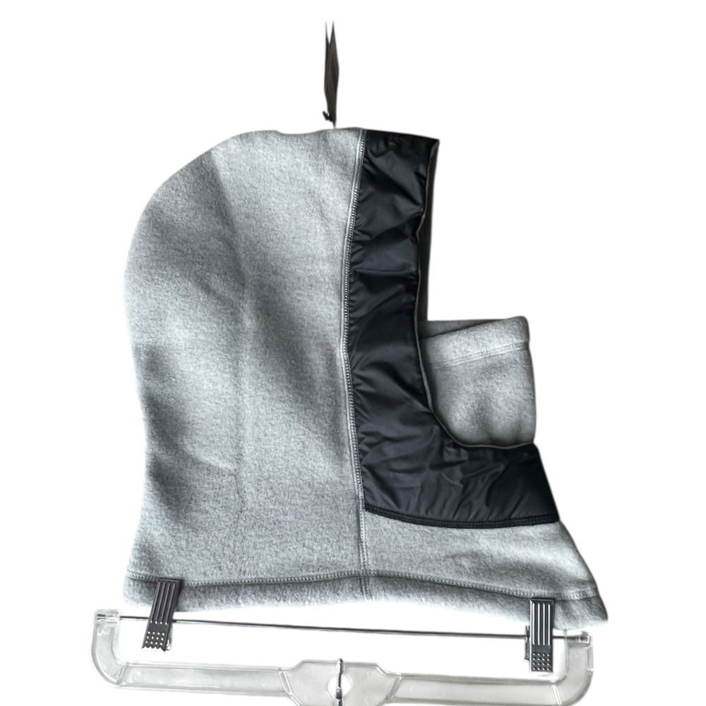 The North Face kids grey whimsy pow fleece hood